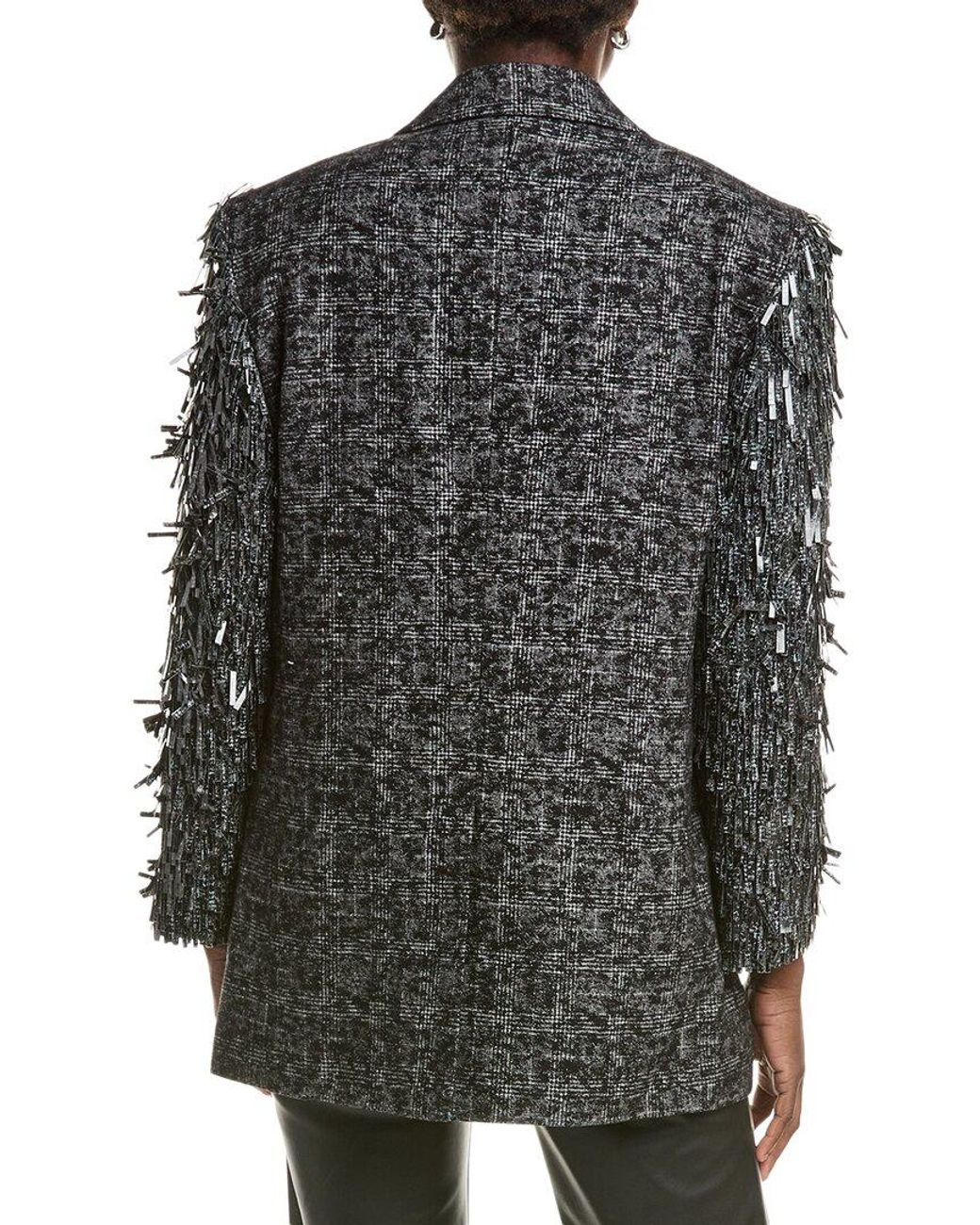 Michael Kors Gray Smudge Ryan Wool Blazer