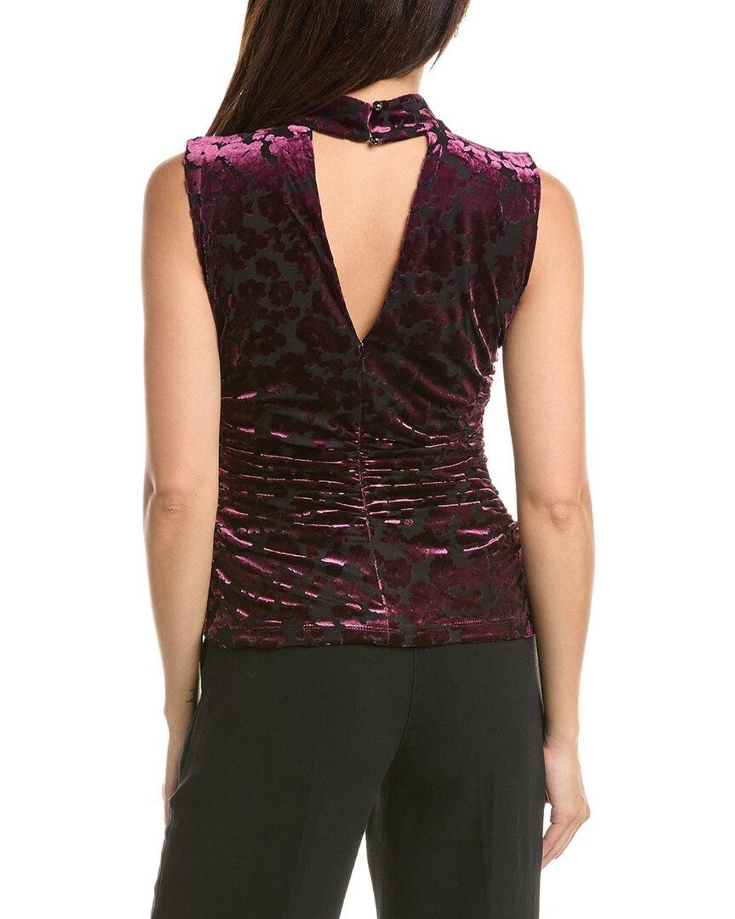 Ramy Brook Purple Vale Top