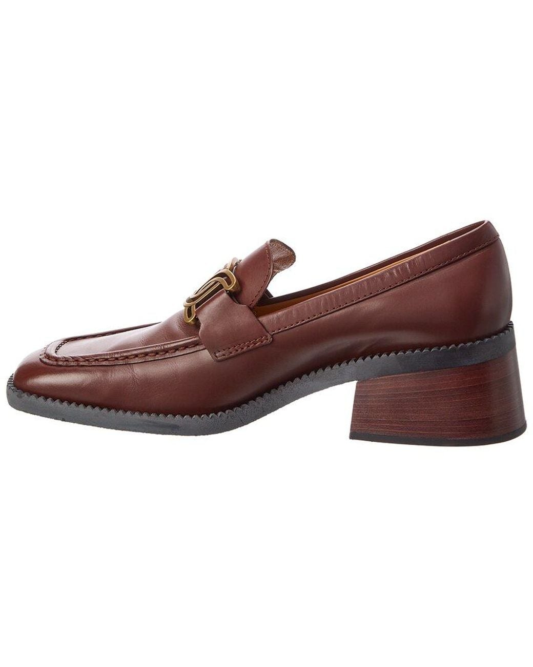 Tod's Brown Leather Loafer