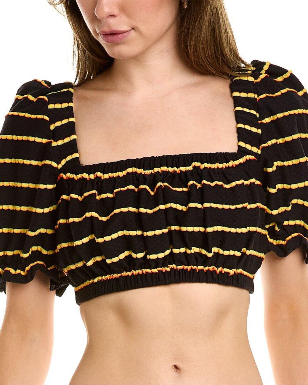 Montce Black Marcela Cover-Up Top