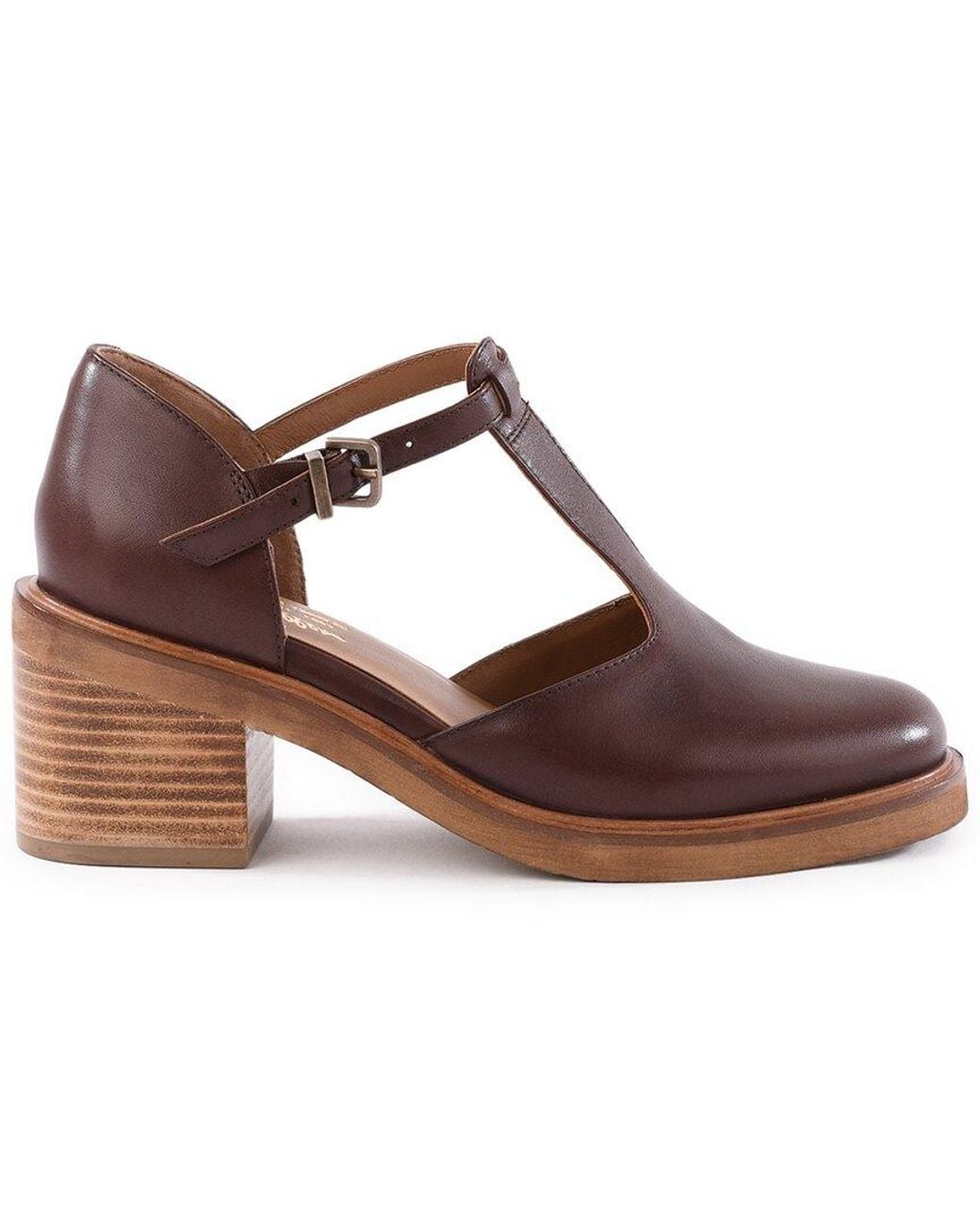 Seychelles Brown Soulmate Leather Heel