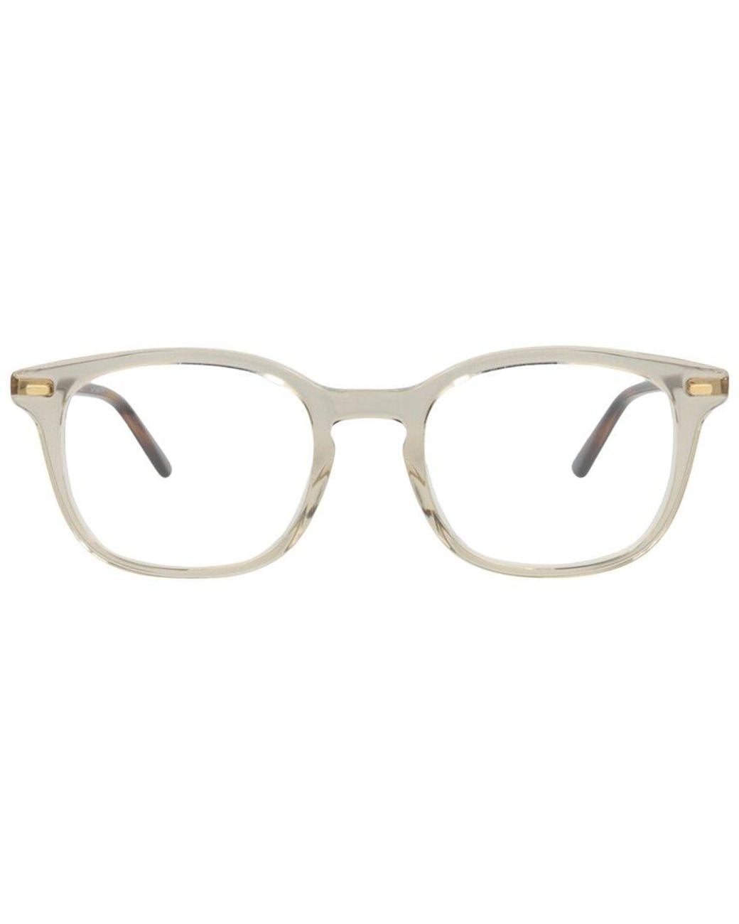 Gucci Metallic 50Mm Optical Frames for men