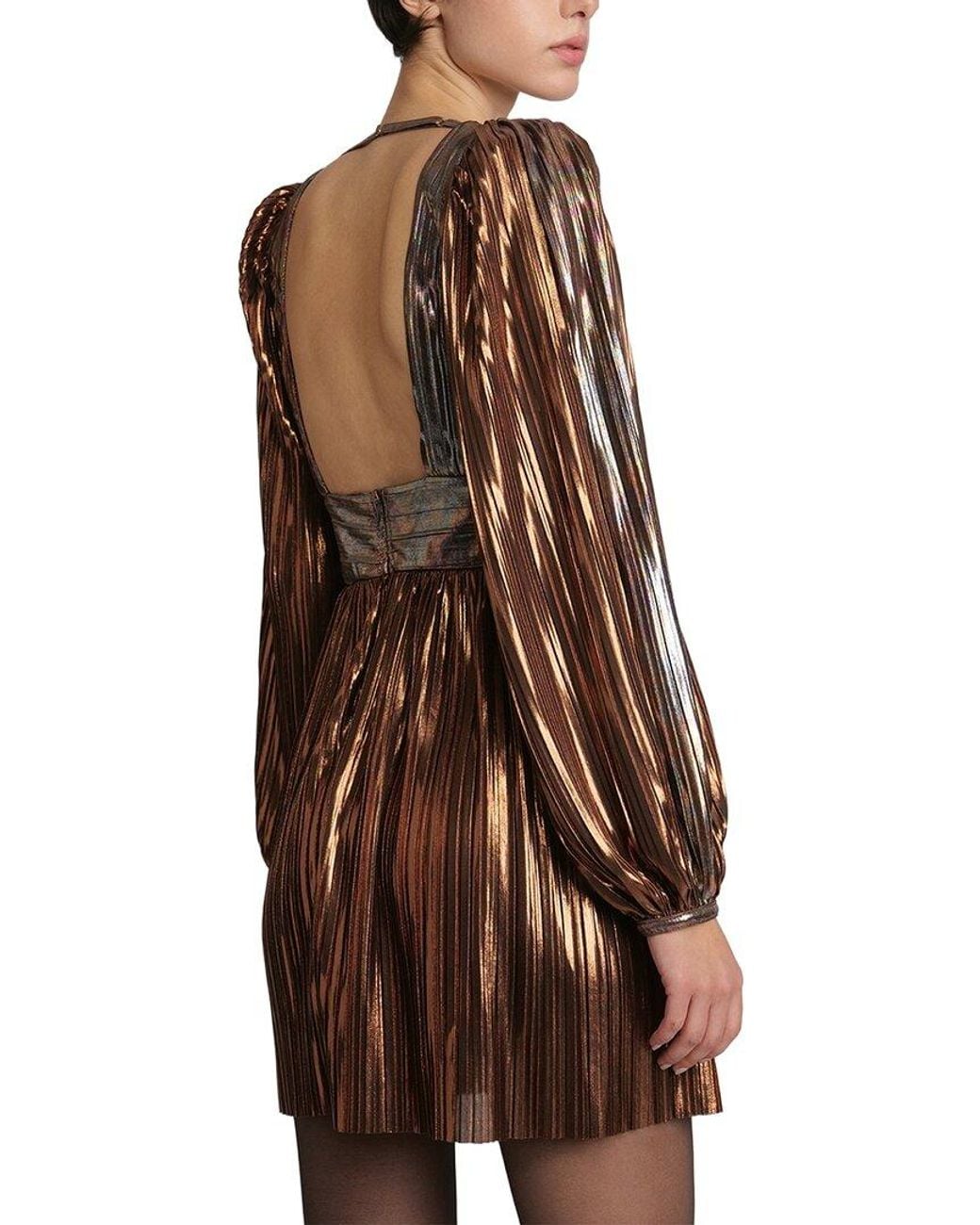 Sabina Musayev Brown Wendy Mini Dress
