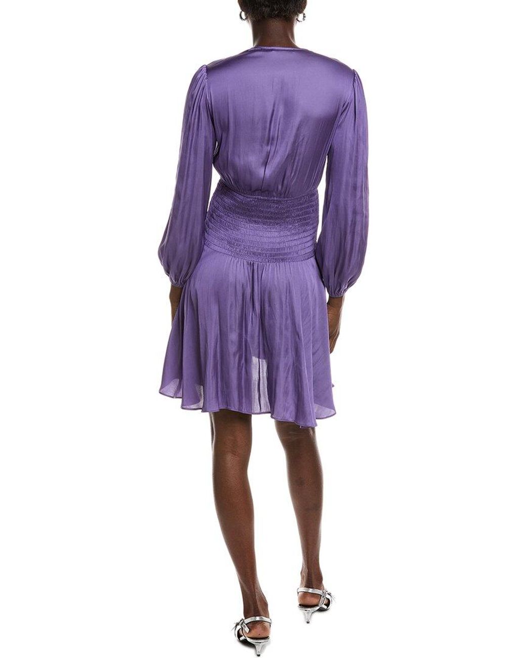 Maje Purple Woven Dress
