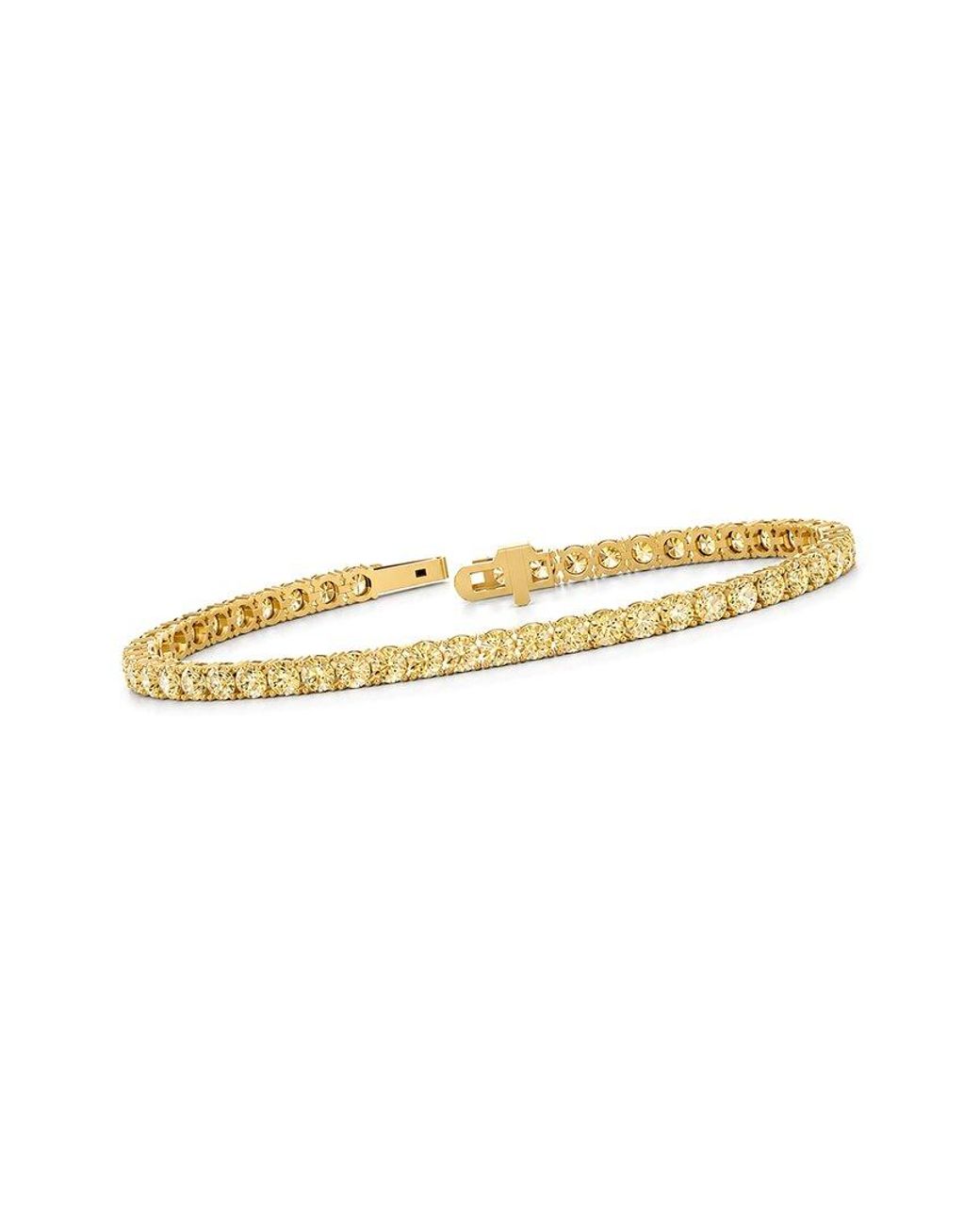 Lab Grown Diamonds White 14K 6.75 Ct. Tw. Lab-Grown Diamond Tennis Bracelet