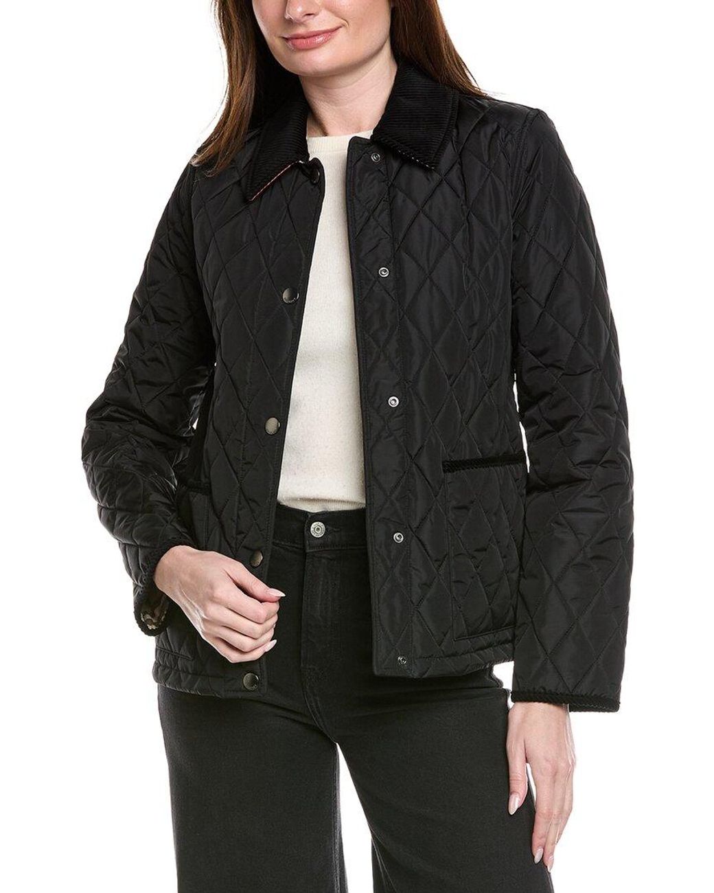 Burberry Black Quilted Jacket