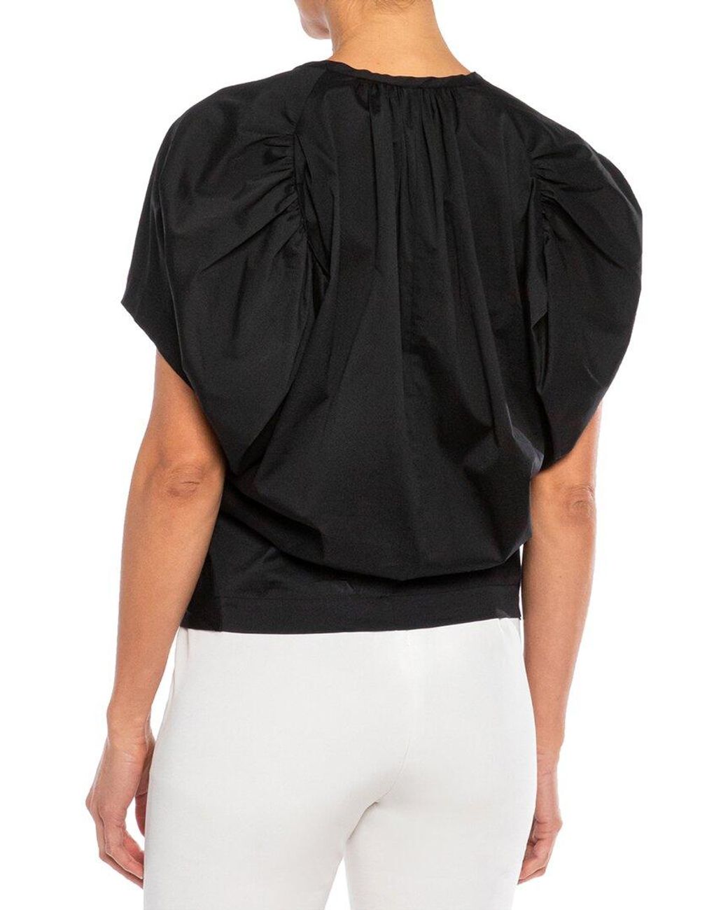 Santorelli Black Knit Top