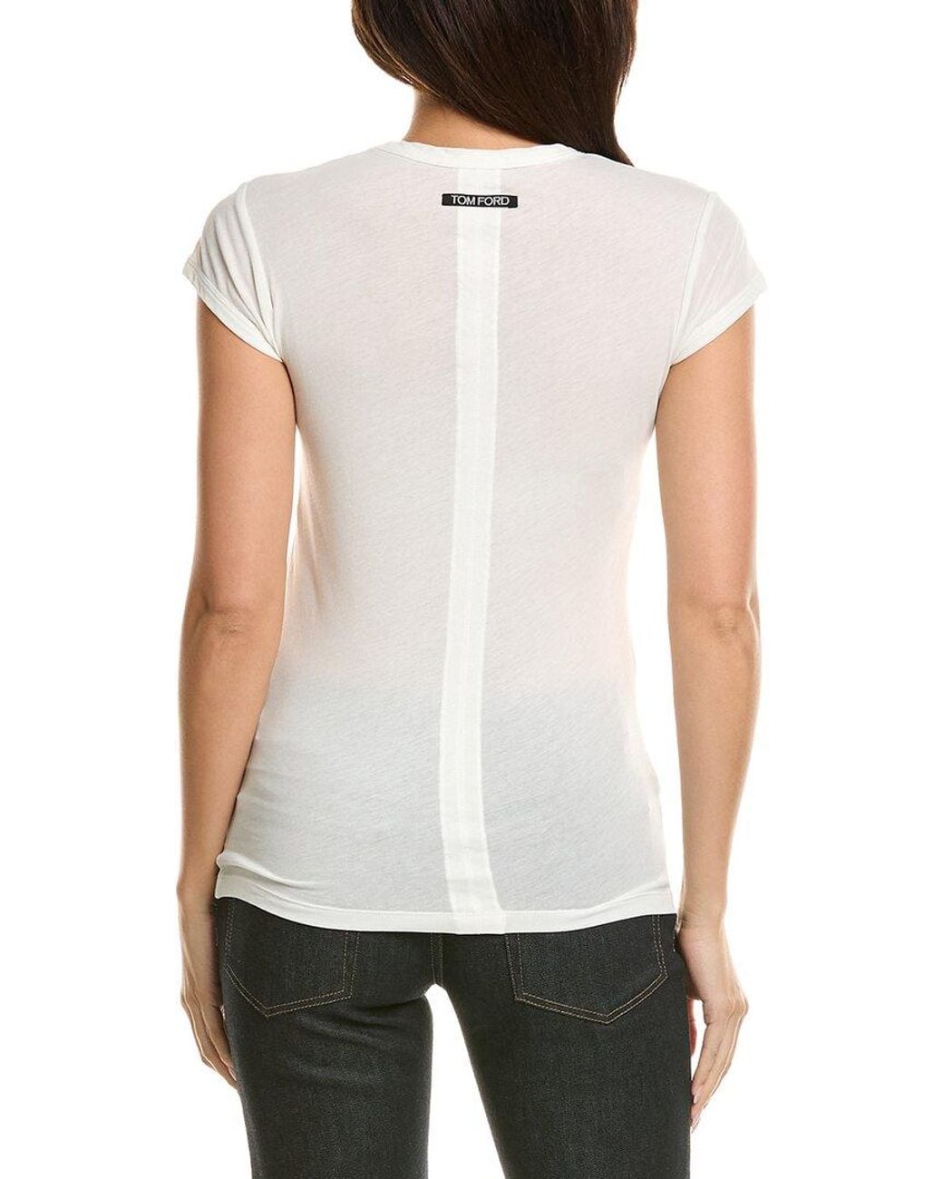 Tom Ford White Solid Top