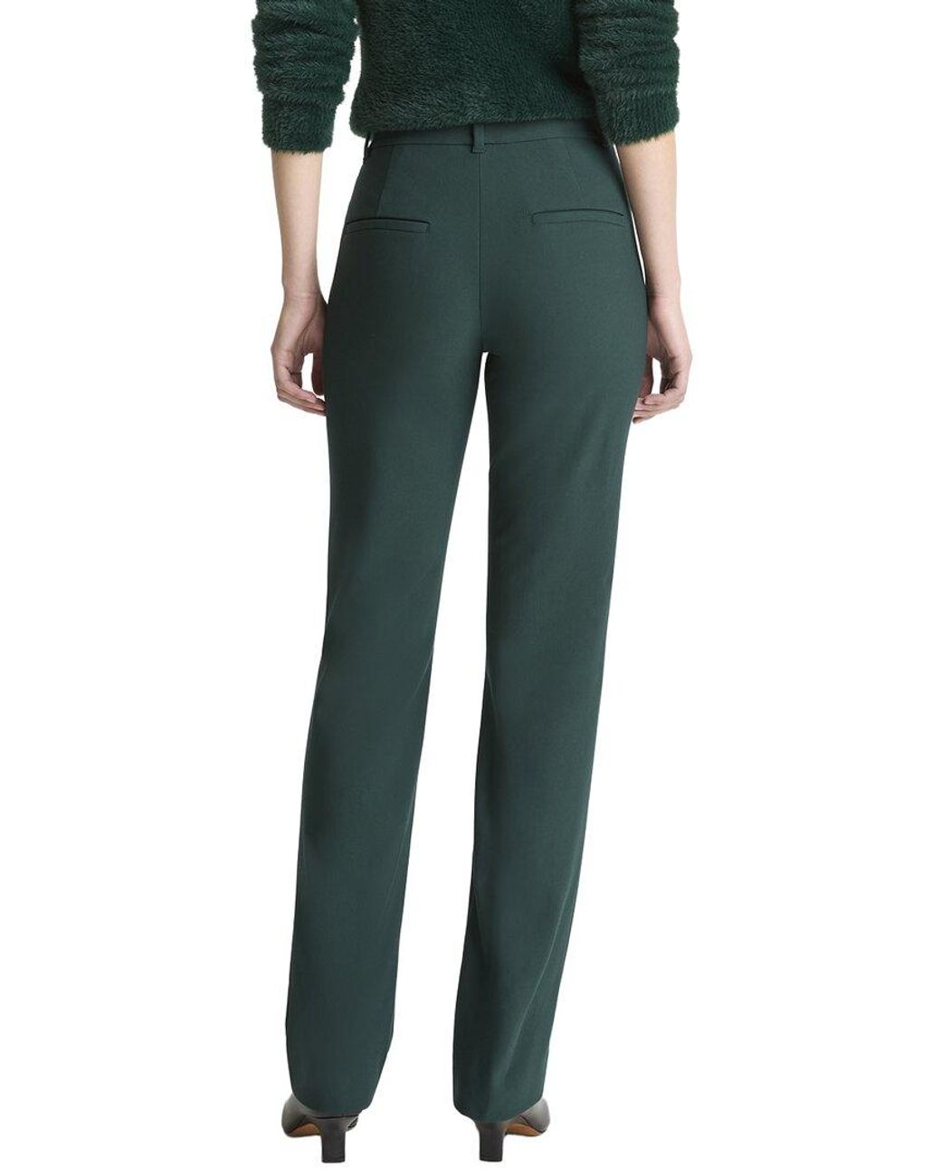 Vince Green Mid Rise Slim Cigarette Pant