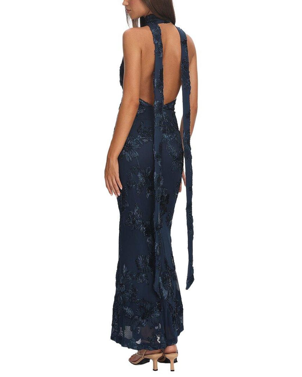 CAMILA BLANCO Blue Maxi Dress