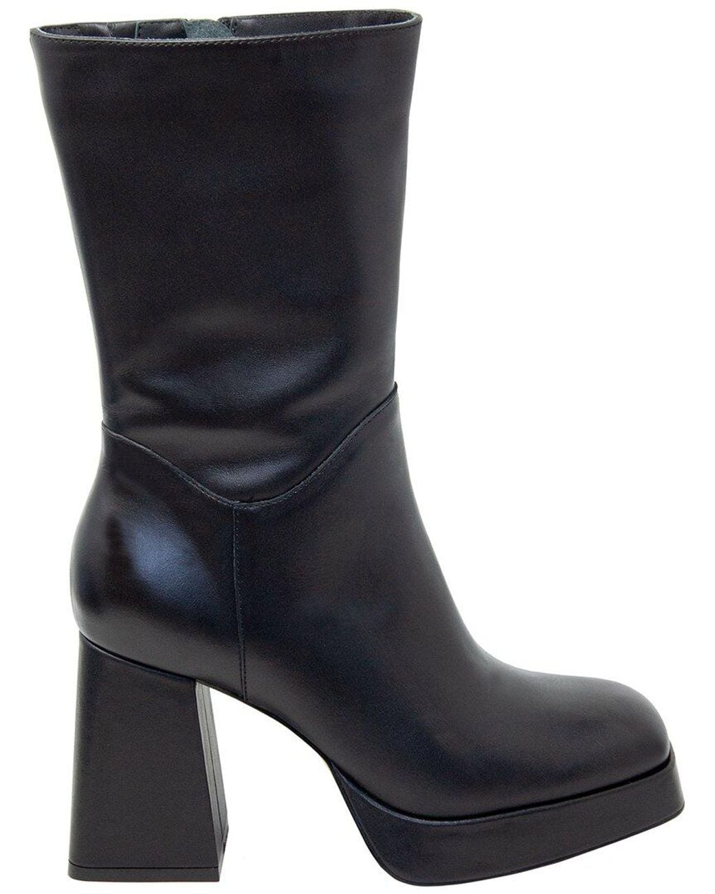 Charles David Blue Verity Leather Bootie