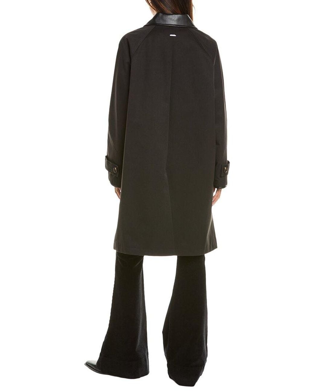 Tahari Black Ingrid Coat