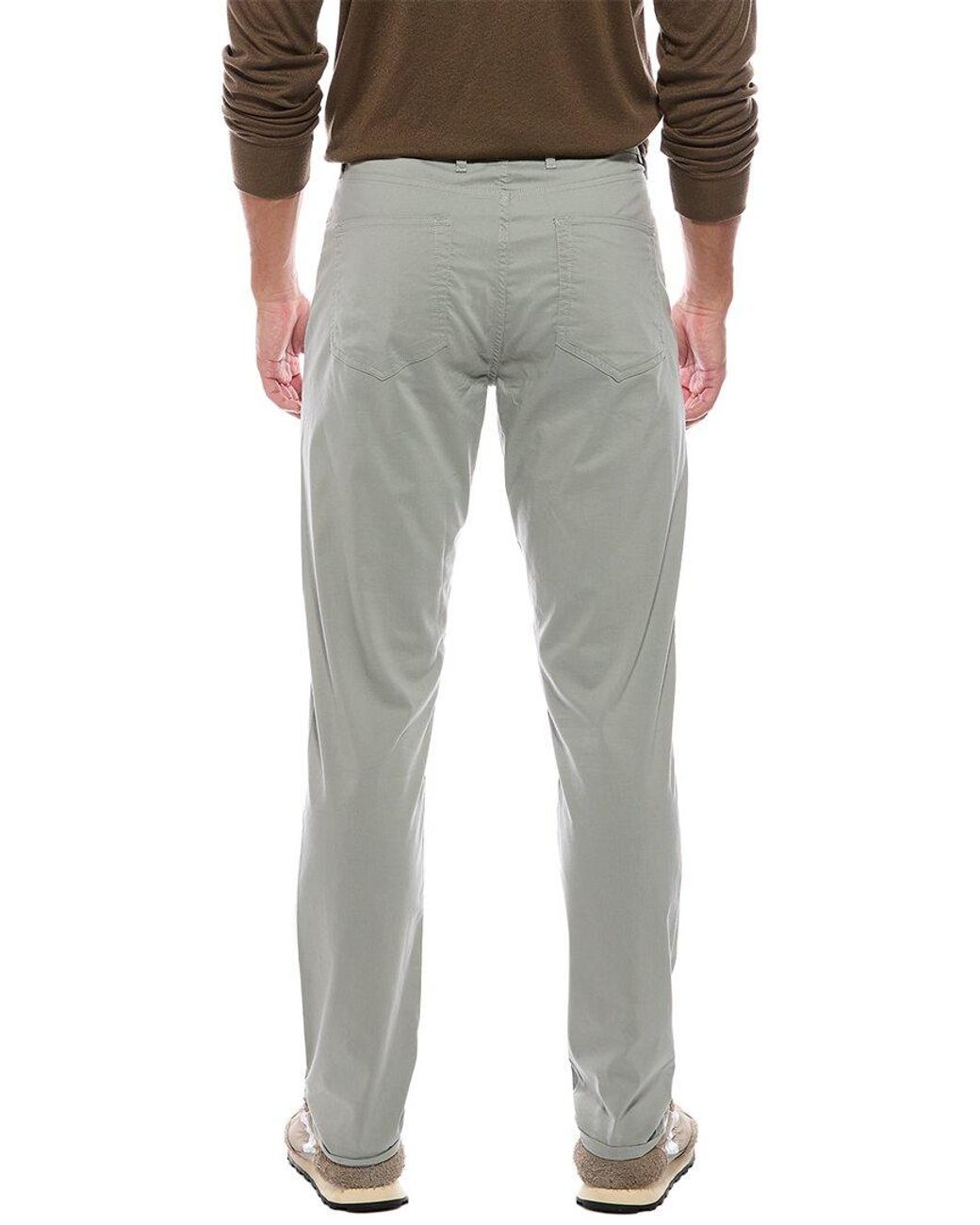 Faherty Brand Gray Movement Pant for men