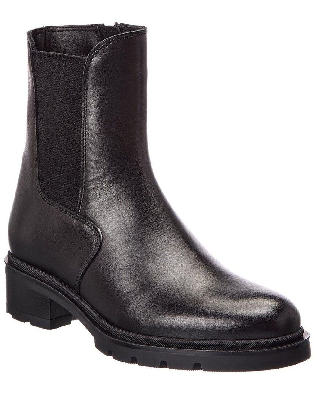 La Canadienne Black Sean Leather Bootie
