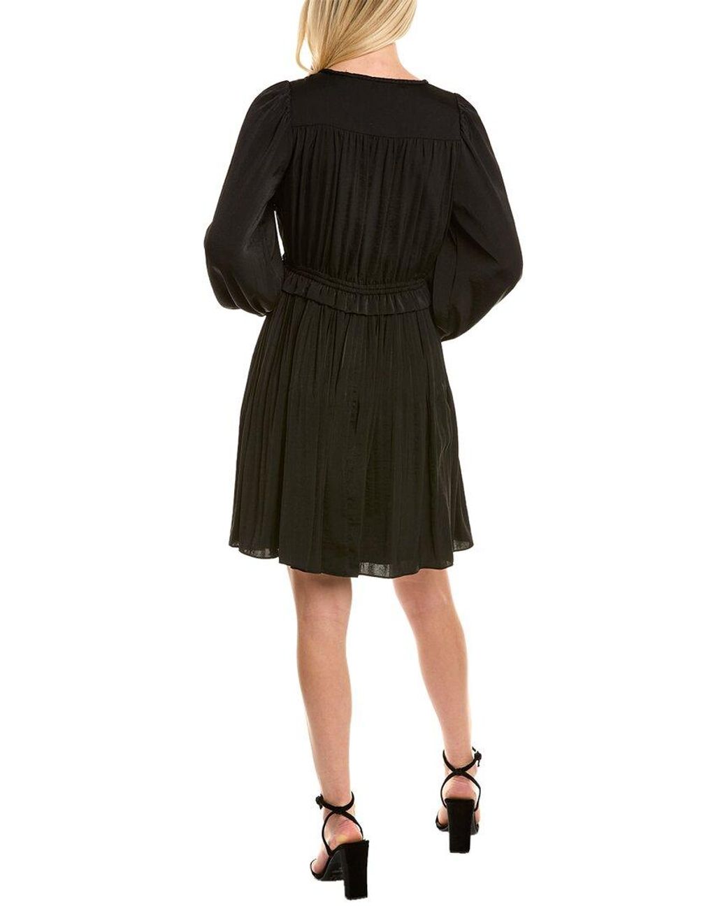 Kobi Halperin Alexis Mini Dress in Black | Lyst