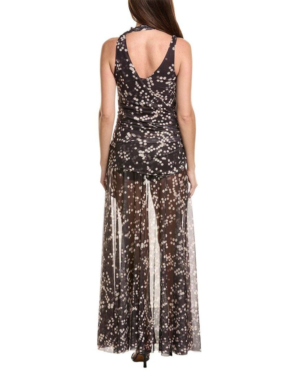 IPPONELLI Brown Maxi Dress