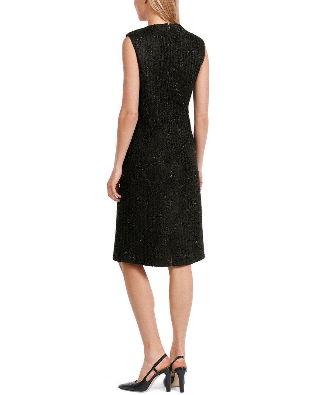 Marc Cain Black Sleeveless Midi Dress