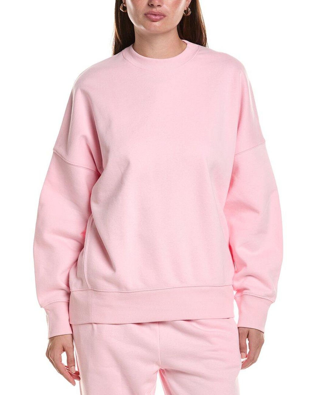 Beyond Yoga Pink Luxefleece Oversized Sweatshirt