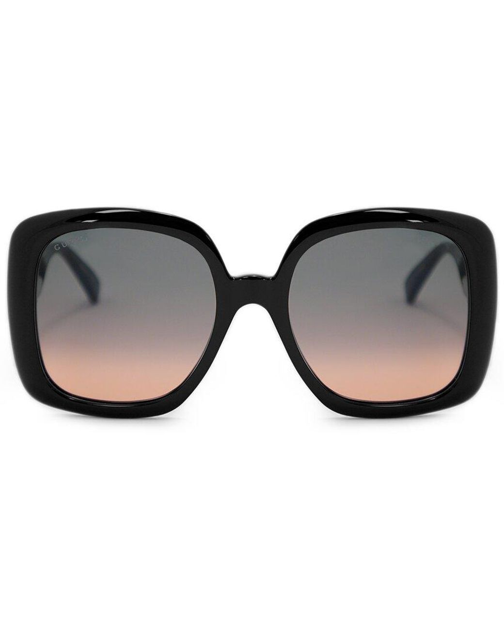 Gucci GG0713S 55mm Sunglasses in Black | Lyst