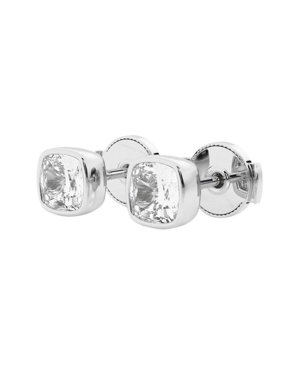 Lab Grown Diamonds Metallic 14K 1.00 Ct. Tw. Lab-Grown Diamond Studs