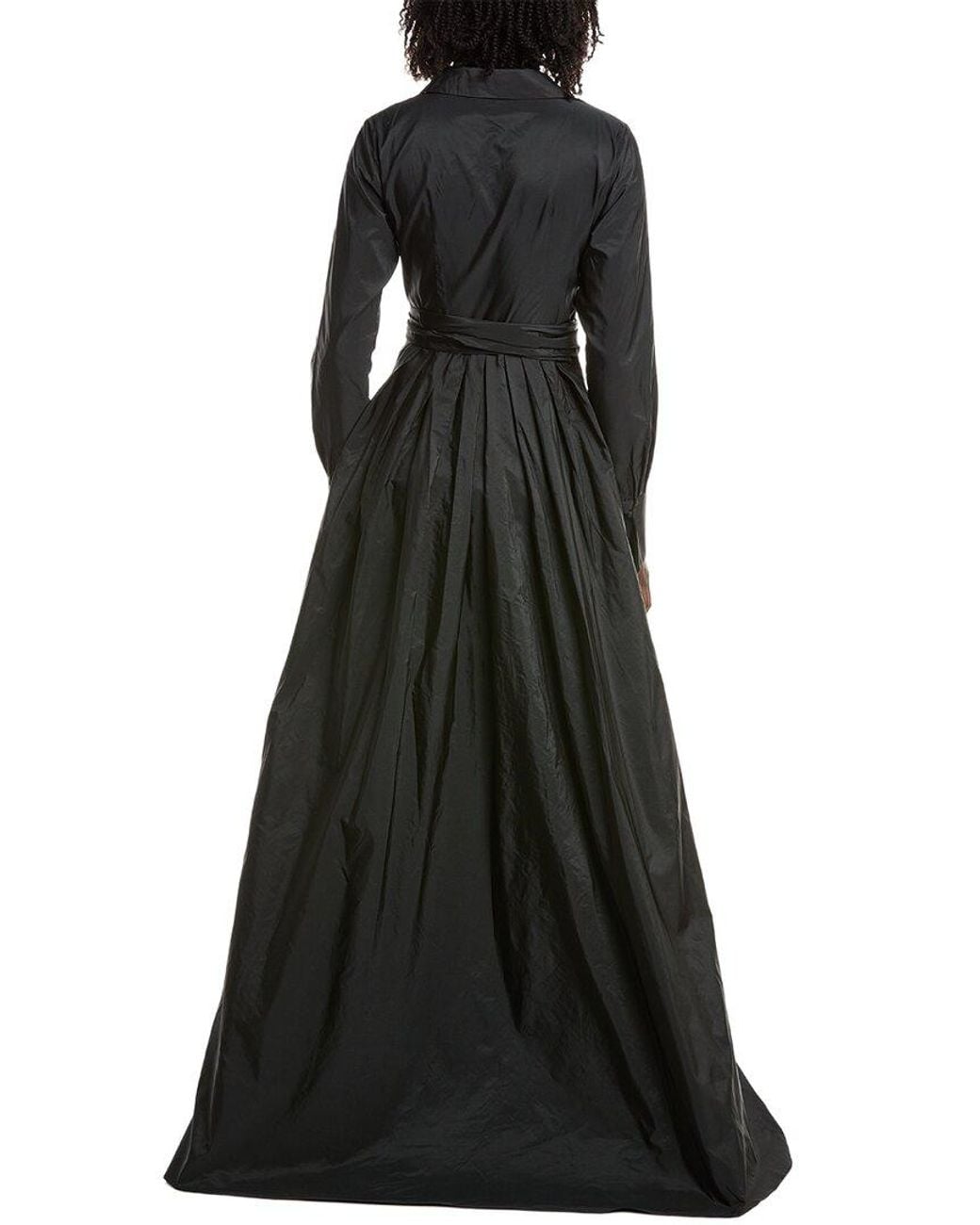 Alexis Black Ollie Wrap Gown