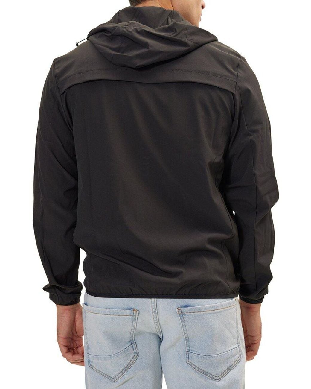 Ron Tomson Black Raincoat for men