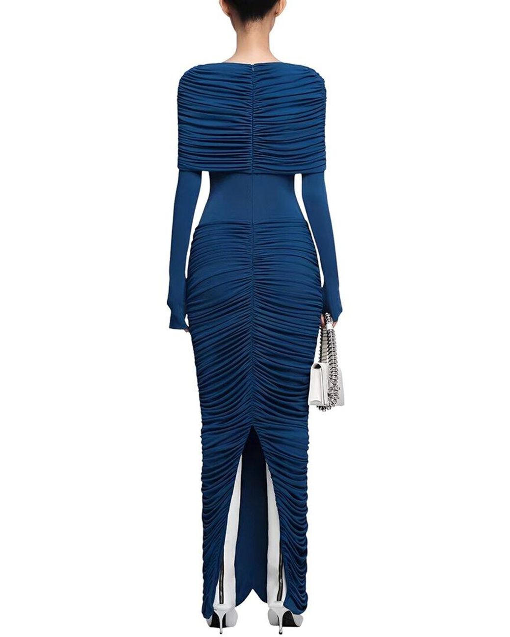 Amanda Royal Blue Maxi Dress