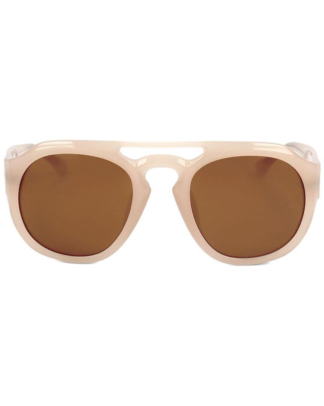 Linda Farrow White Dries Van Noten By Linda Farrow Dvn58 49Mm Sunglasses