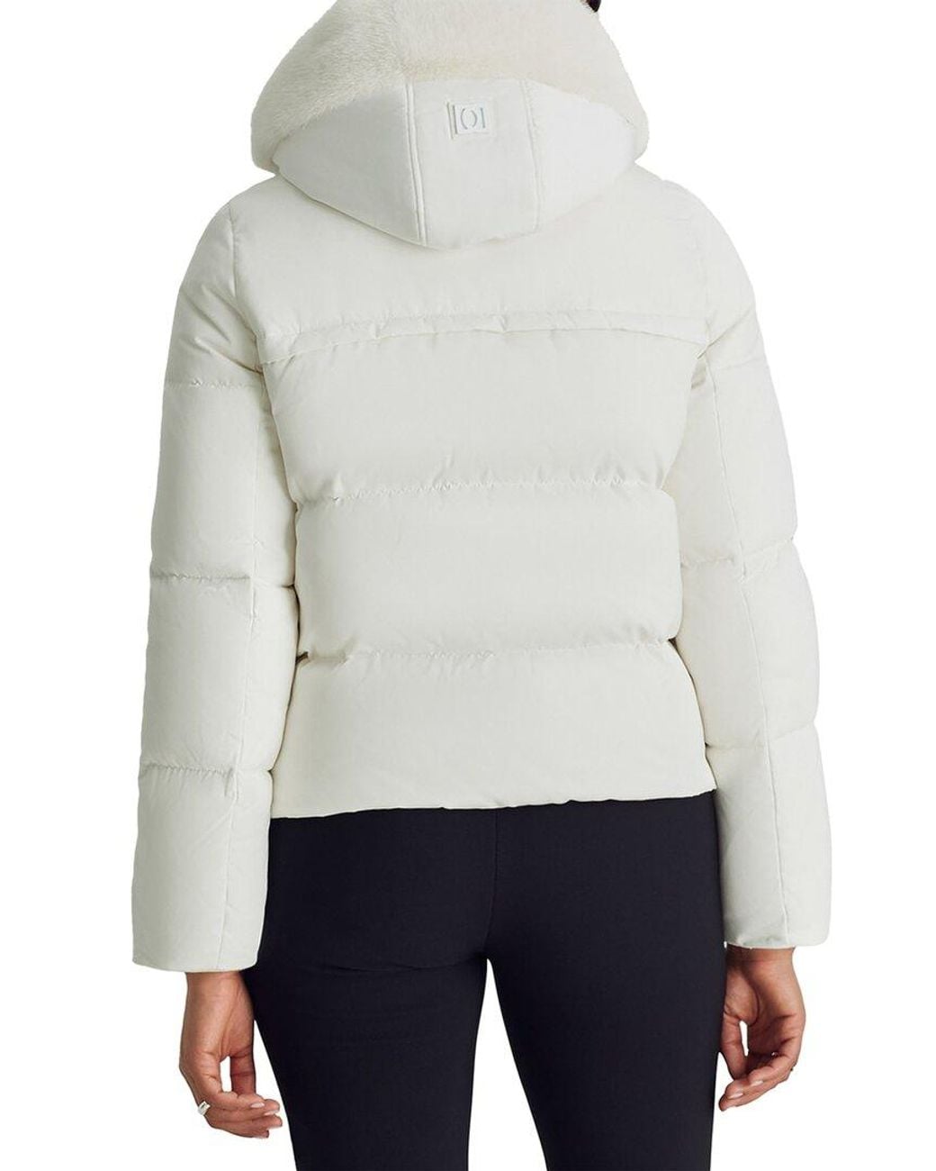 Dawn Levy Gray Nicola Puffer Coat