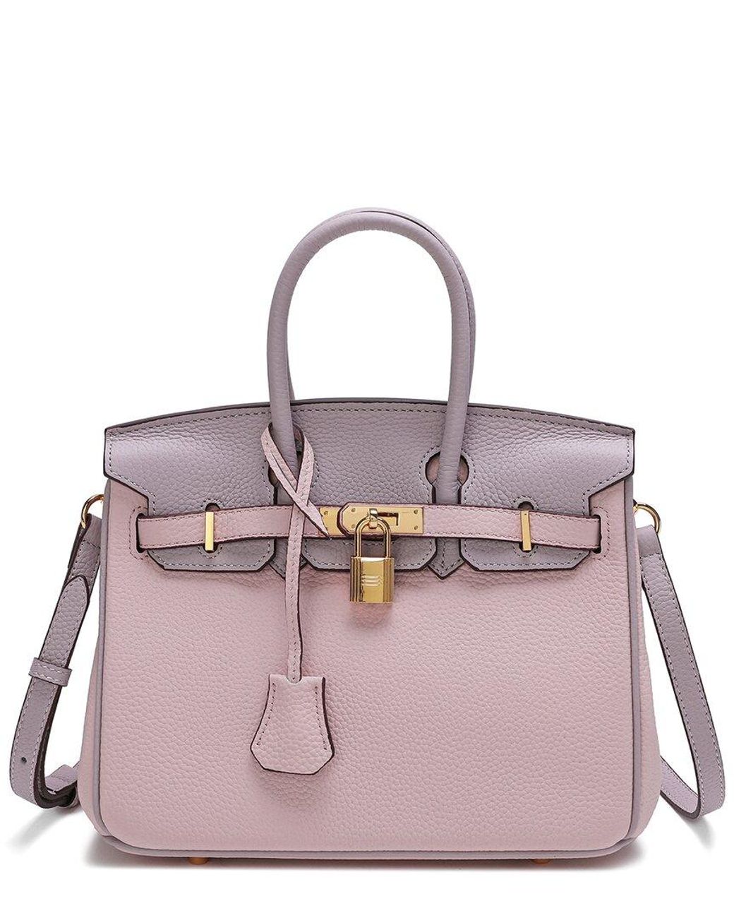 Tiffany & Fred Leather Shoulder Bag in Pink | Lyst