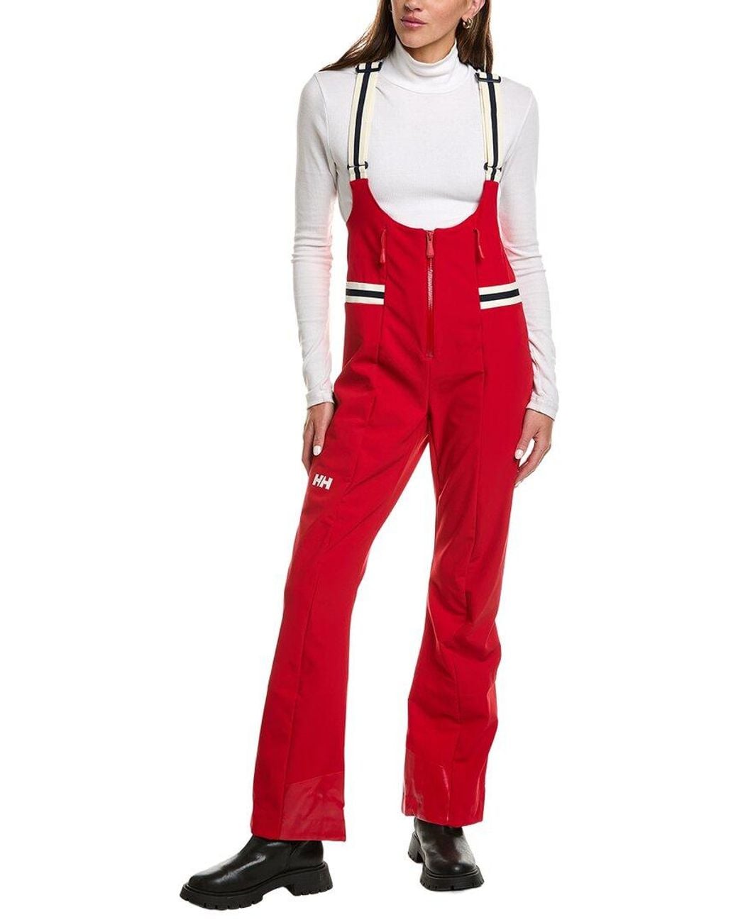 Helly Hansen Red Avanti Softshell Bib Pant