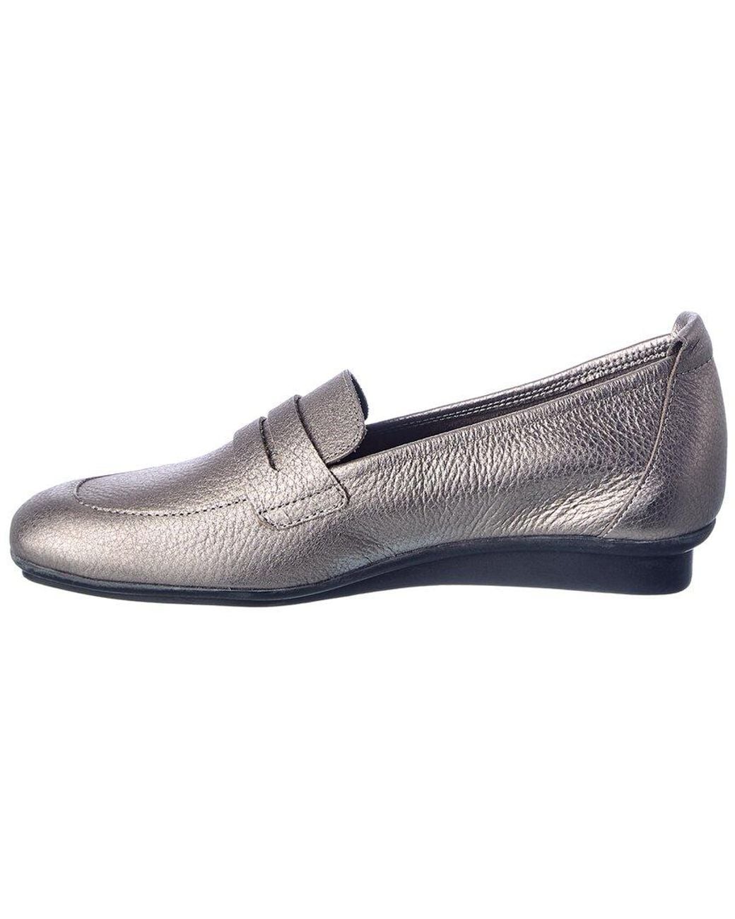 Arche Gray Matana Leather Loafer
