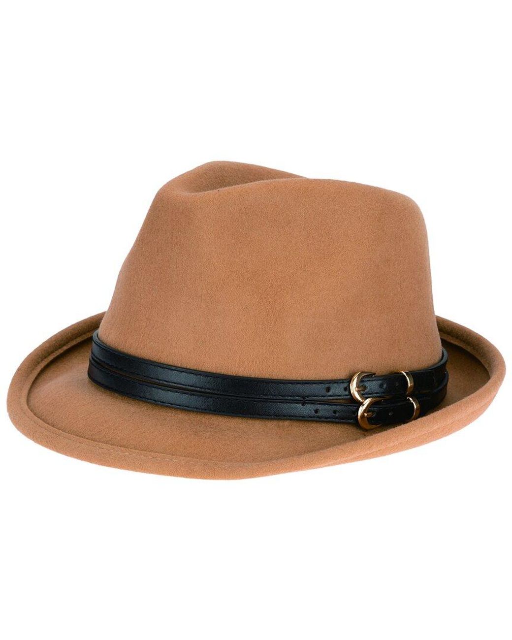 San Diego Hat Brown New Indie Wool Fedora