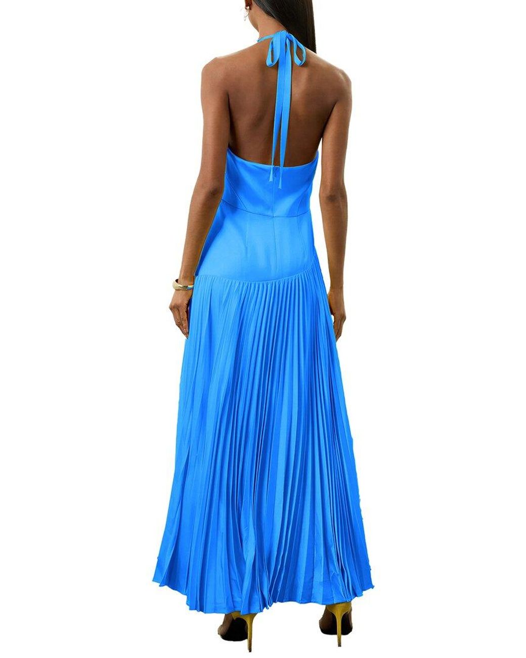 CAMILA BLANCO Blue Maxi Dress