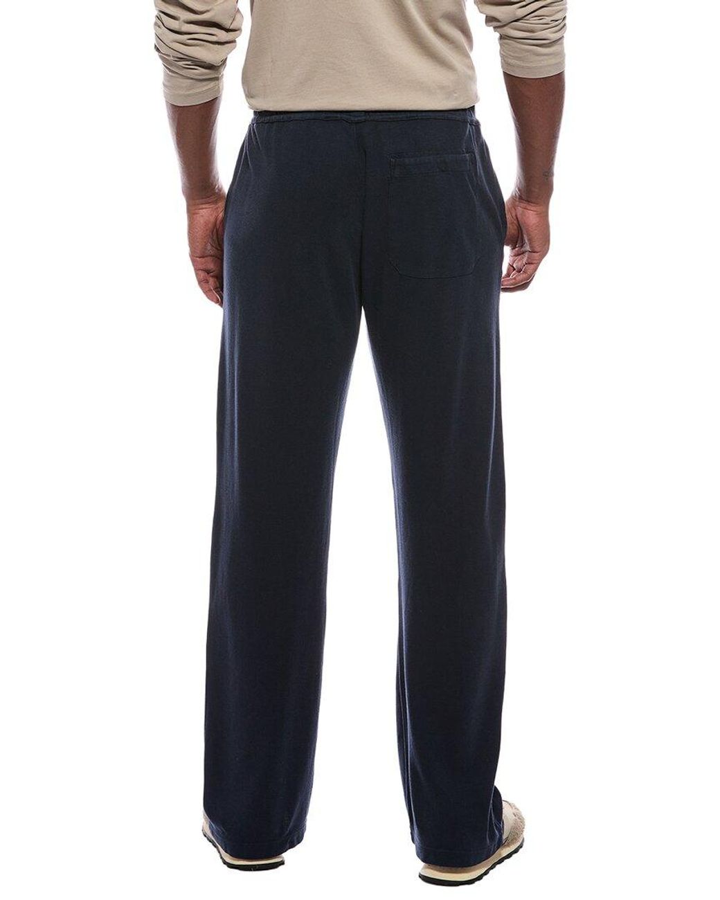 ATM Blue Pull-On Straight Leg Pant for men