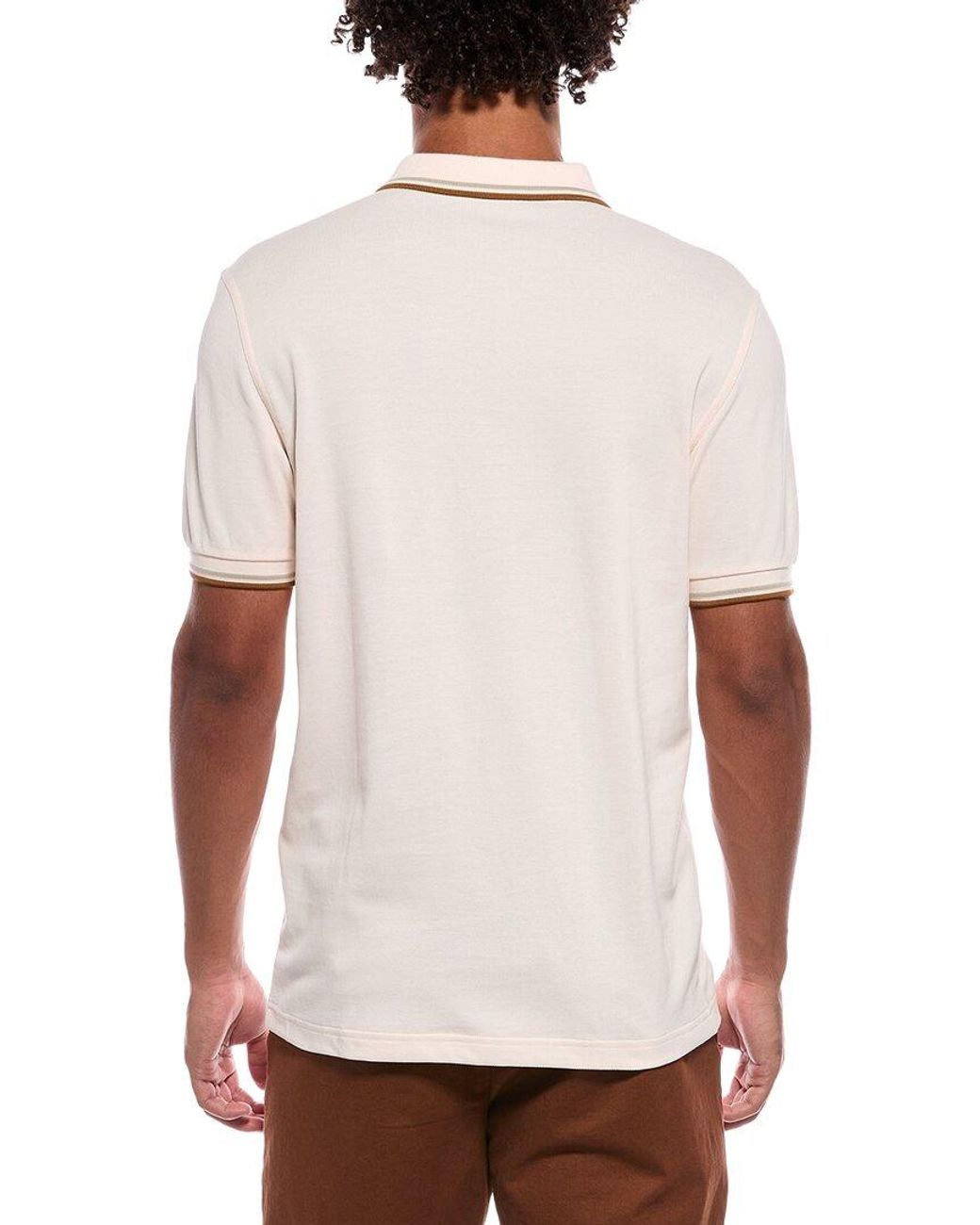 Fred Perry White Polo Shirt for men