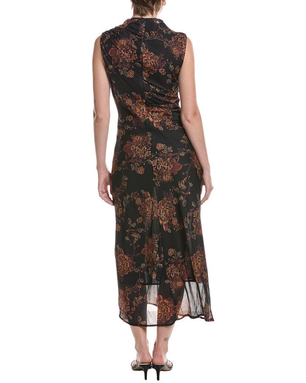 Moonsea Brown Maxi Dress