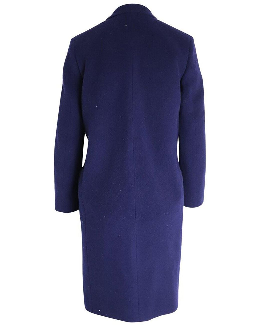 Céline Blue Open-front Coat (authentic Pre-loved)