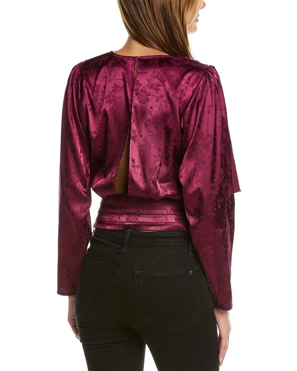 Ronny Kobo Red Monet Top