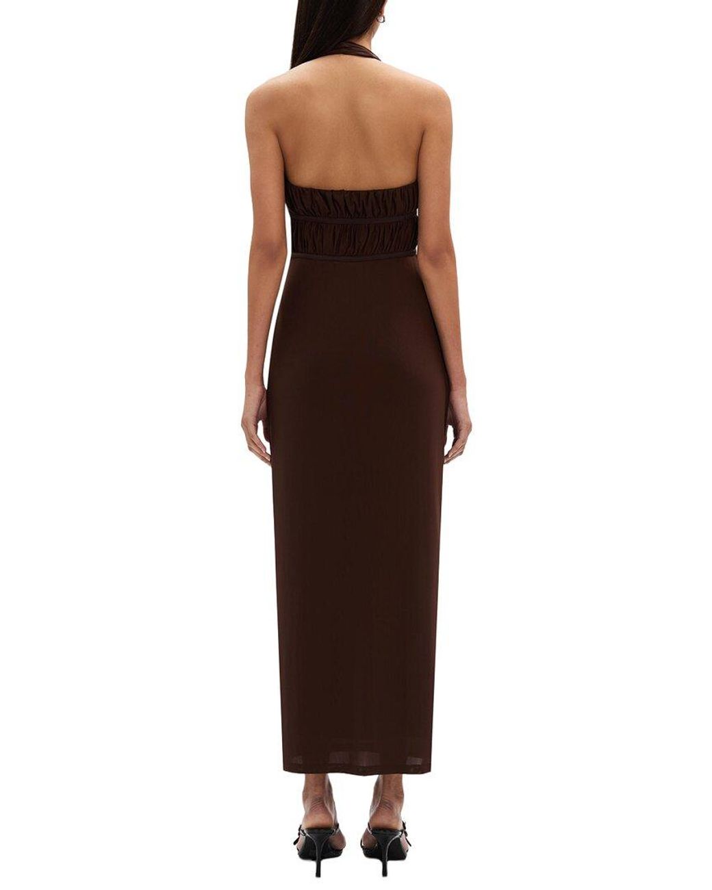 Misha Brown The 'Celine' Mesh Dress