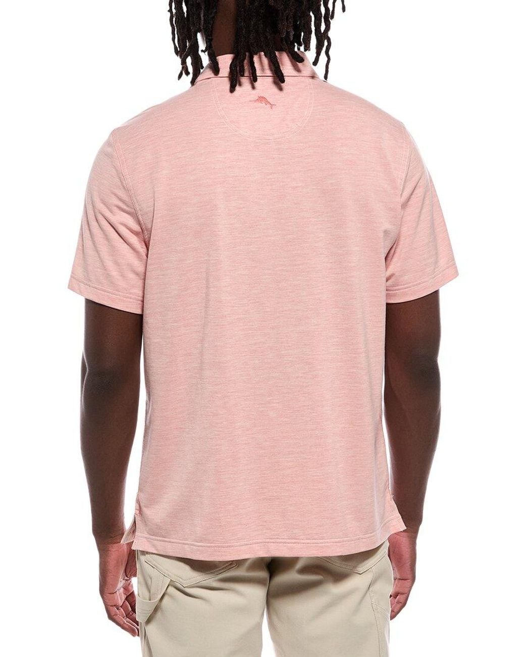 Tommy Bahama Pink Coasta Vera Porto Polo Shirt for men