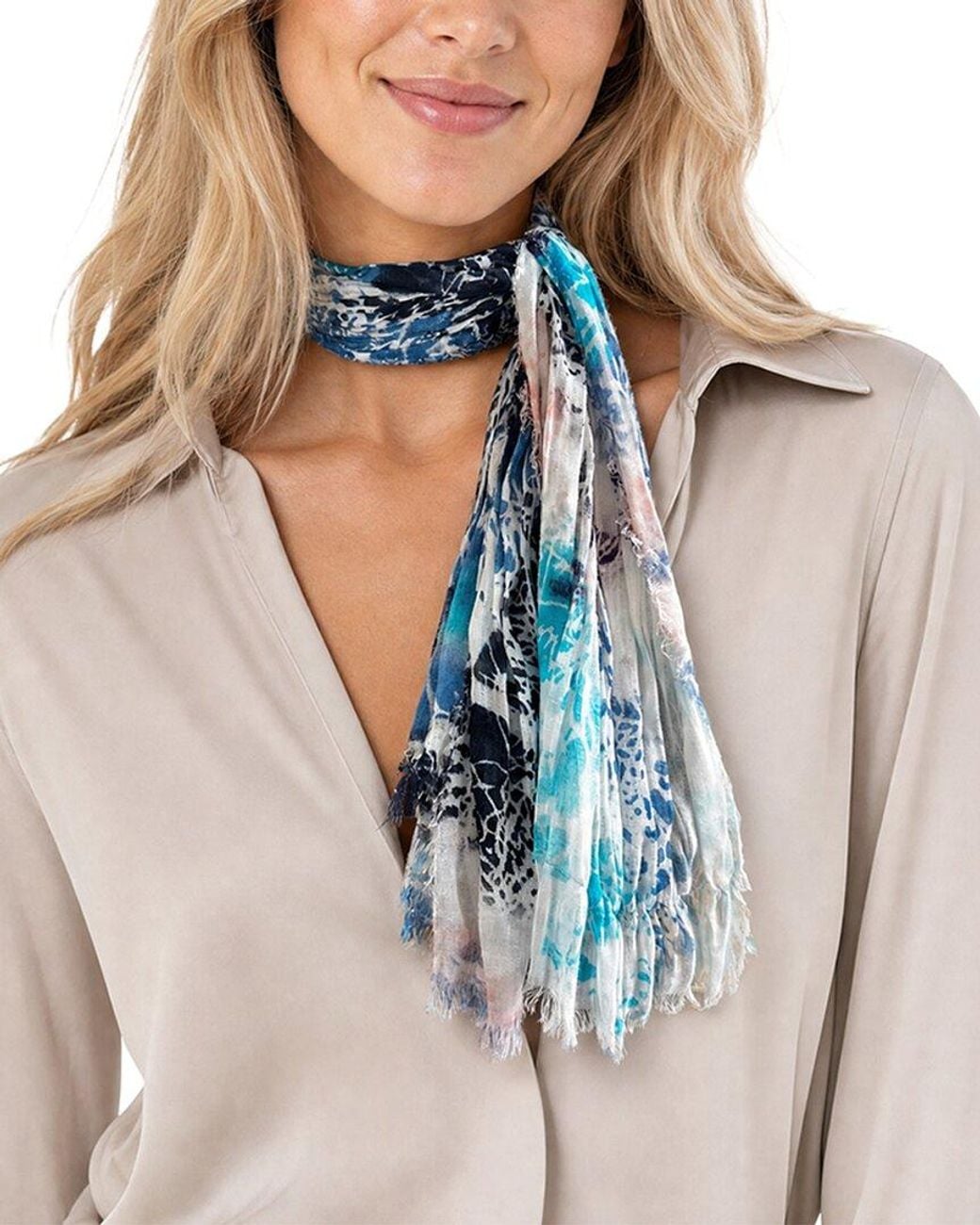 Blue Pacific Blue Lightning Neckerchief