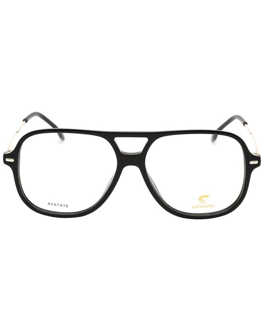 Carrera Black 54mm Optical Frames for men