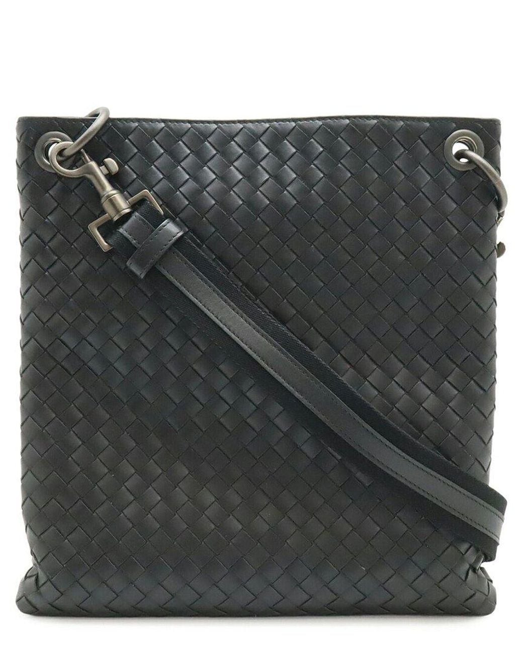 Bottega Veneta Black Shoulder Bag (authentic Pre-loved)