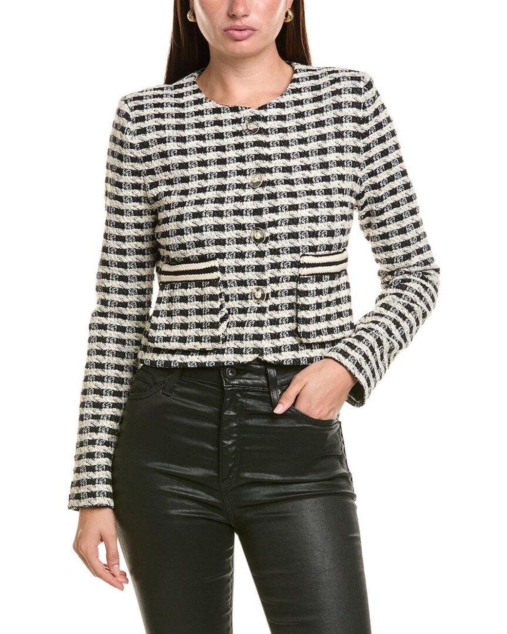 Ramy Brook Gray Thomas Jacket