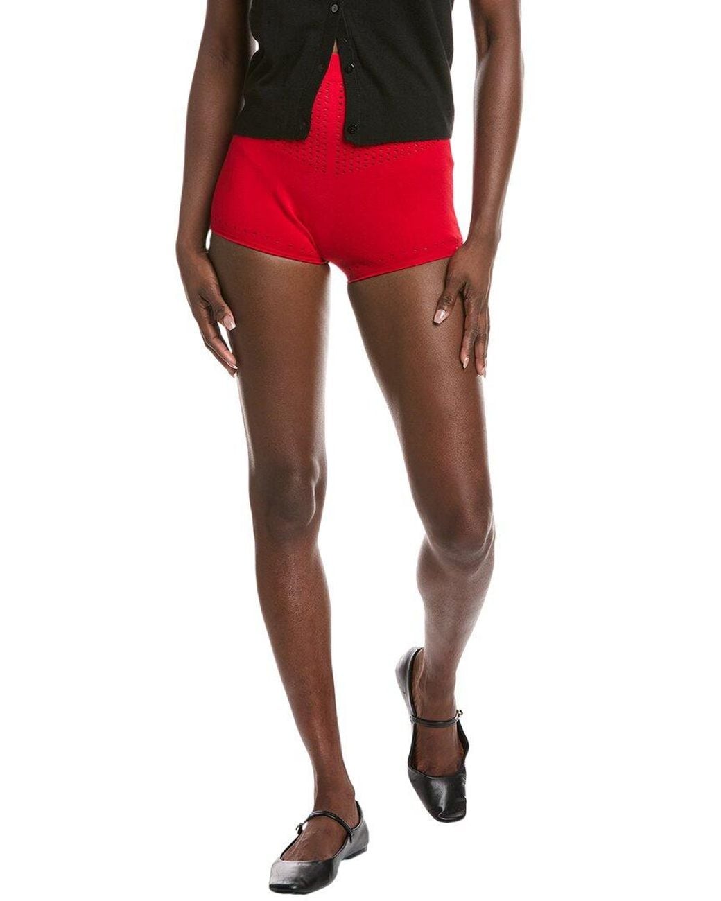 Max Mara Red Zelota Knit Brief