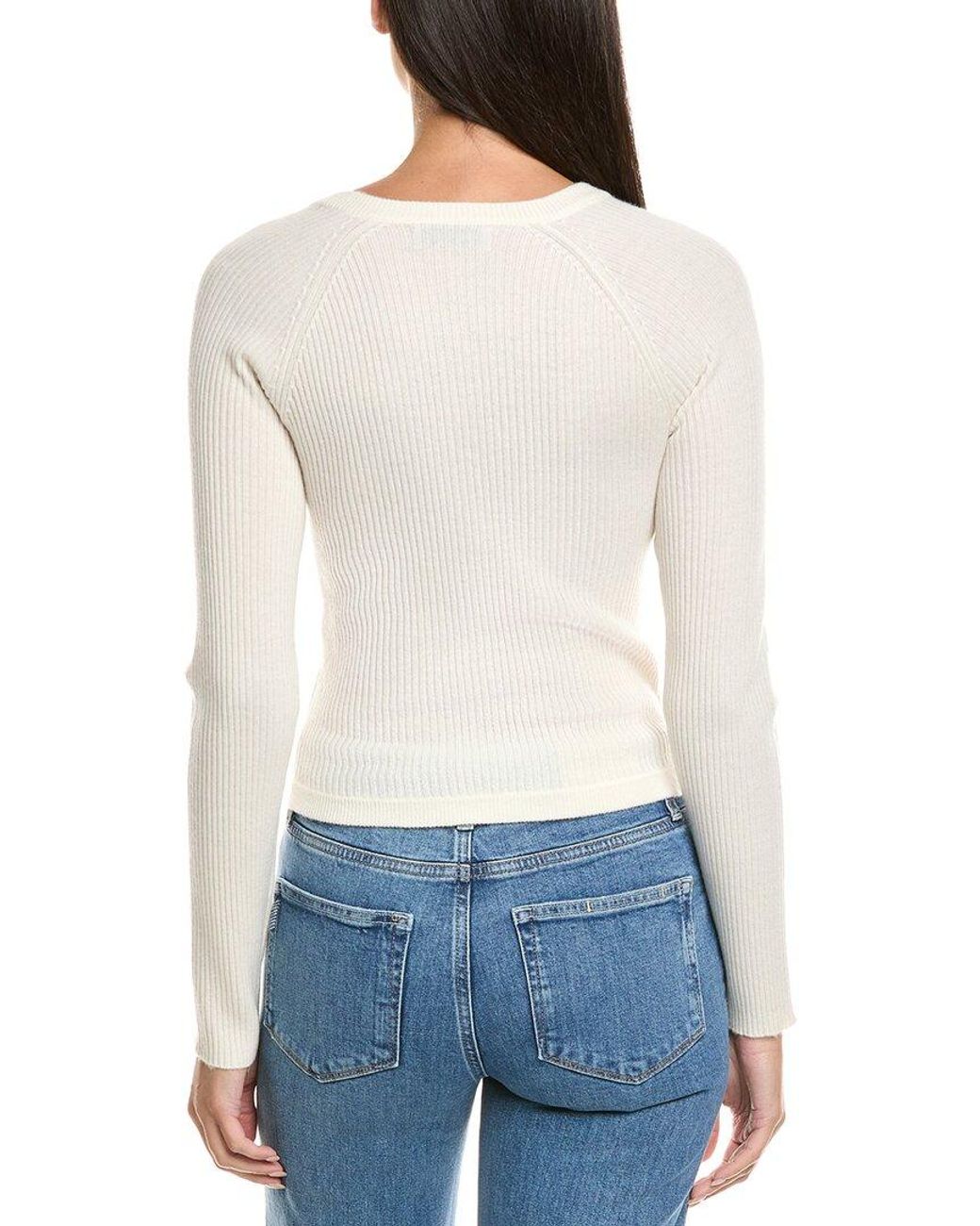 NAADAM White Wool & Cashmere-Blend Cardigan