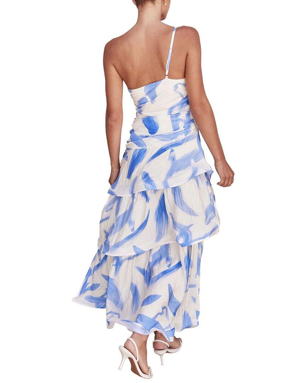 LEON GORI Blue Maxi Dress