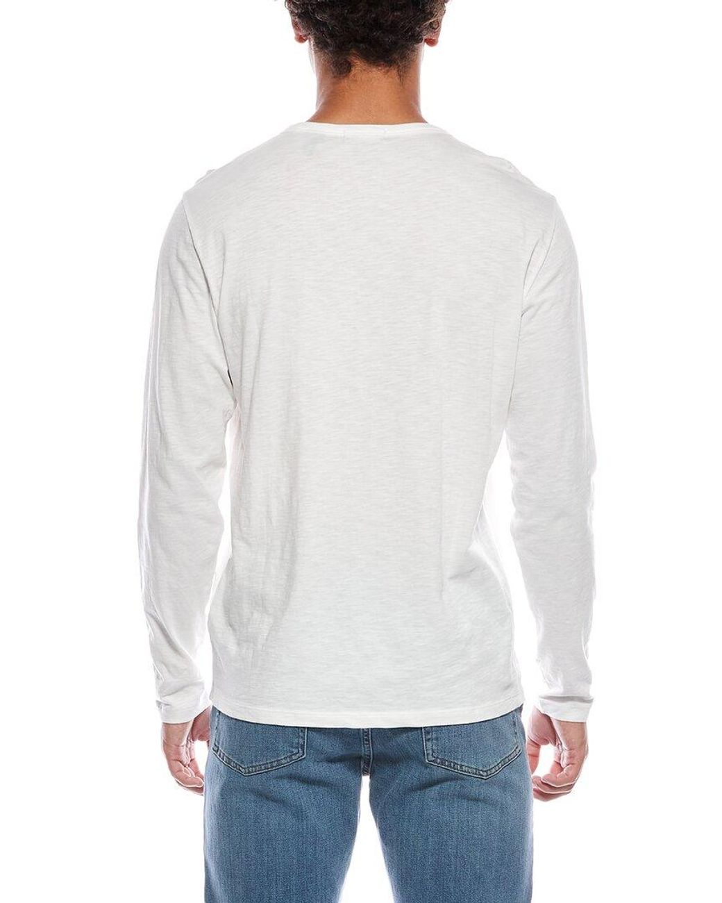 Theory White Essential T-Shirt for men