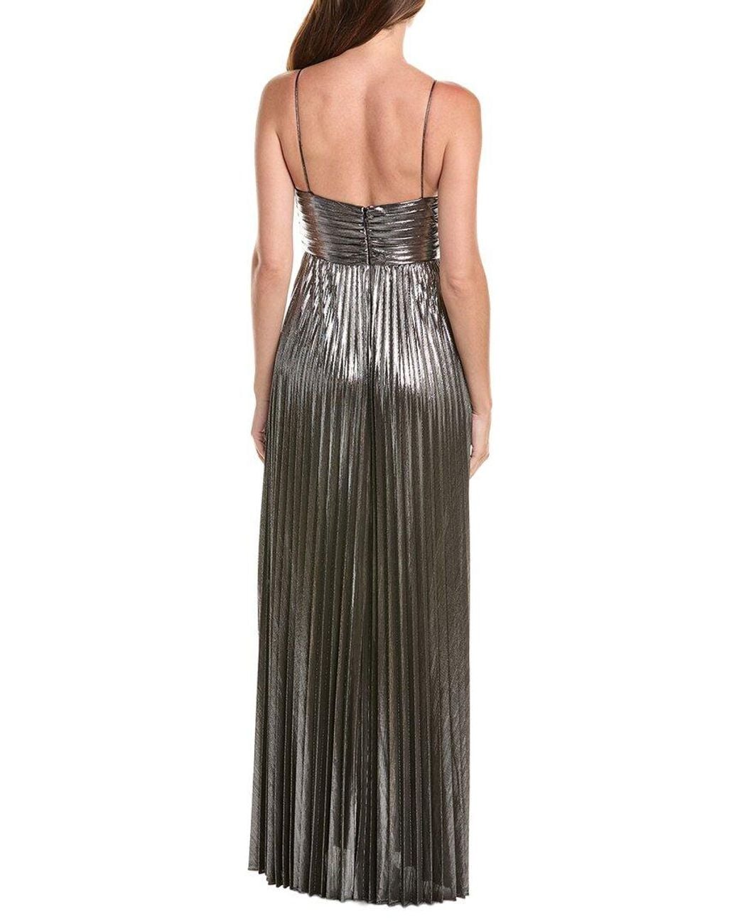 retroféte Gray Cherith Dress